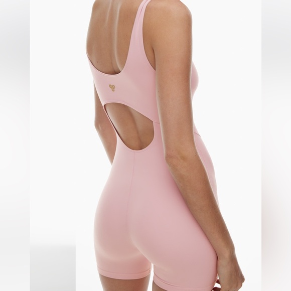 Aritzia Golden Butter Sway Romper Cupid Pink - Picture 6 of 6